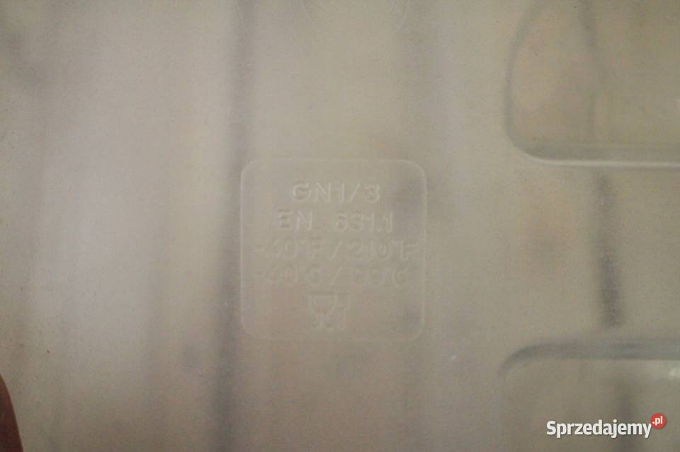 Pokrywka do pojemników z tritanu BPA free GN 13 Góra