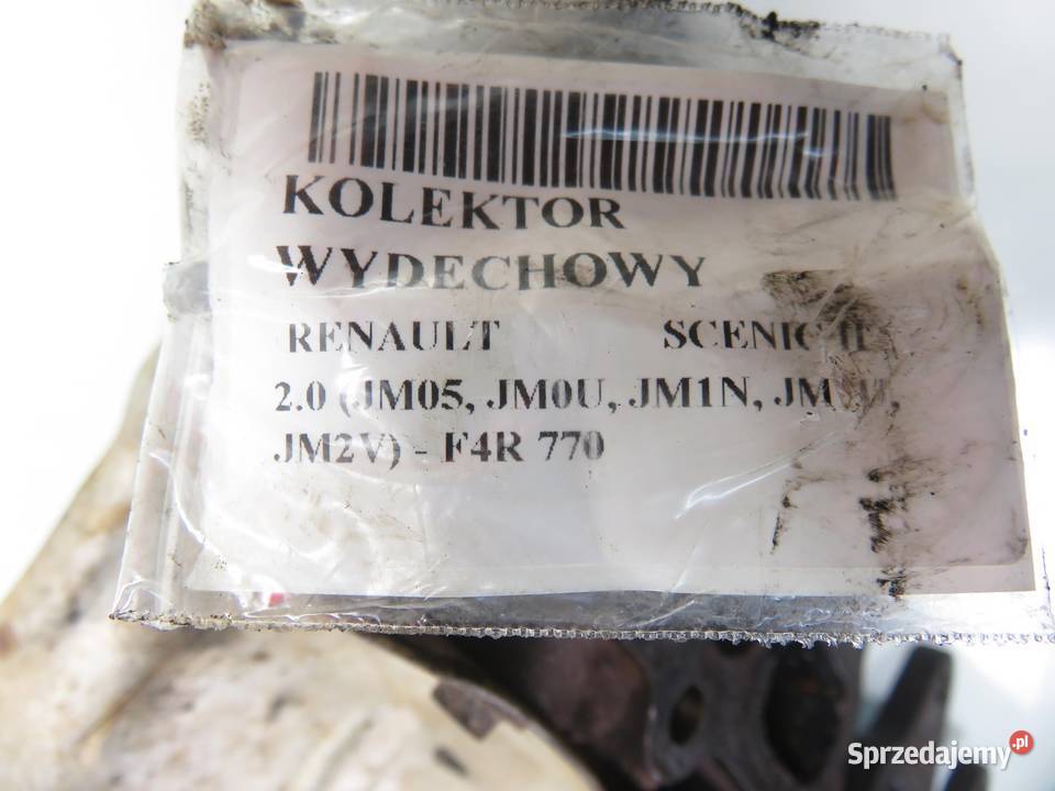 KOLEKTOR WYDECHOWY RENAULT SCENIC II 20 138083 sprzedam