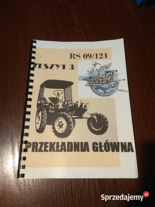 Ciagnik rs 09 ksiązka do naprawy skrzyni Stalowa Wola