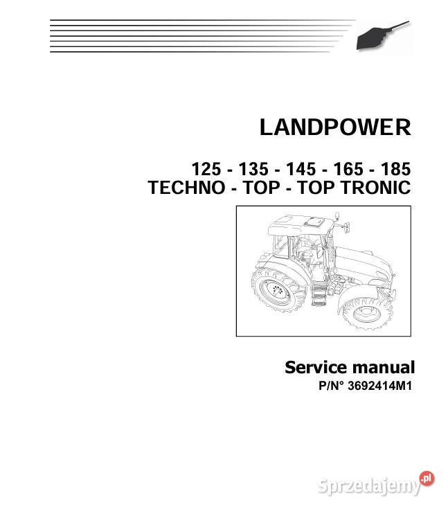 Instrukcja napraw Landini Landpower 125185 Białystok