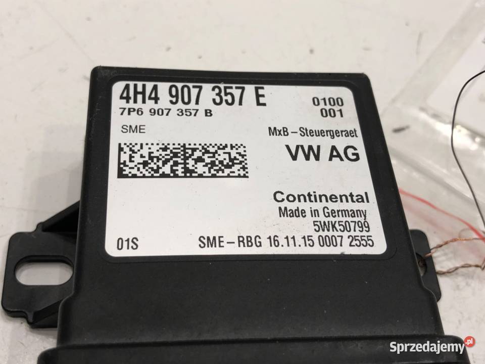 MODUŁ ŚWIATEŁ AUDI A6 C7 4H4907357E 1018