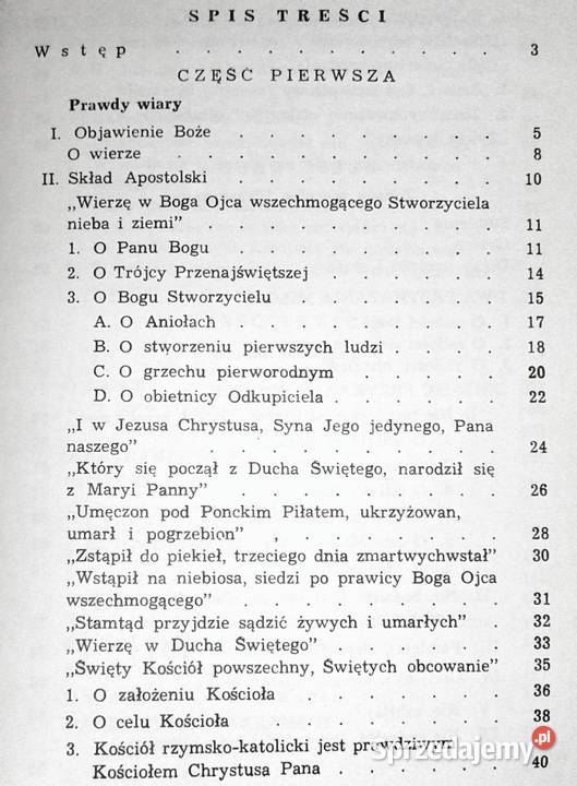 Katechizm Redaktor Ks Własdysław Zakrzewski Rok wydania 1980 Chełm