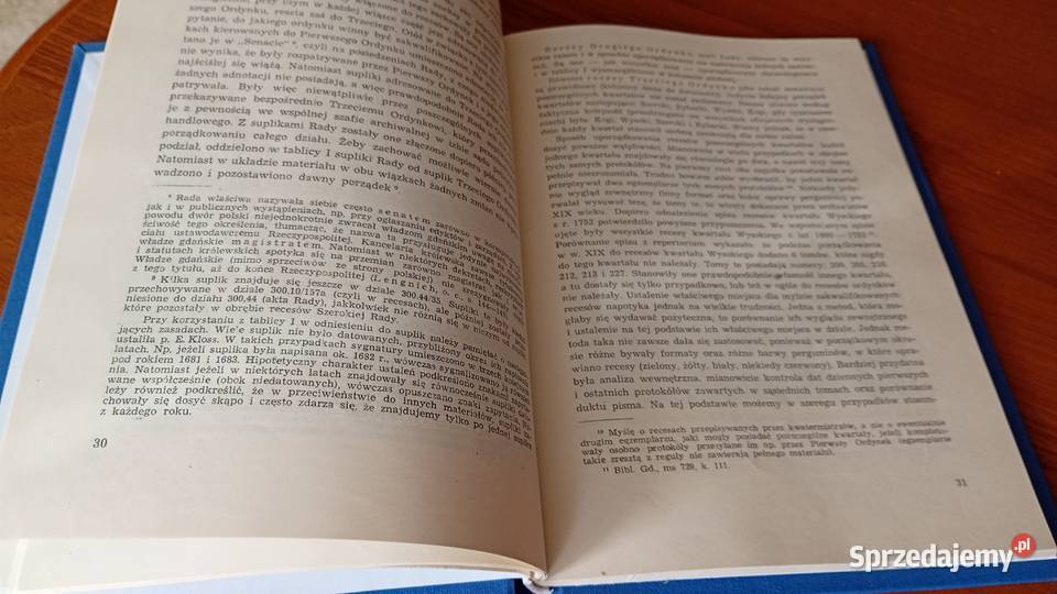 Recesy gdańskich ordynków 15451814 Czesław Książki i Podręczniki Gdańsk