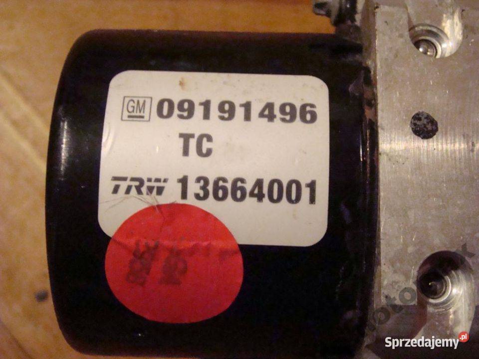 POMPA STEROWNIK ABS TC TRW OPEL VECTRA C SIGNUM Parcice