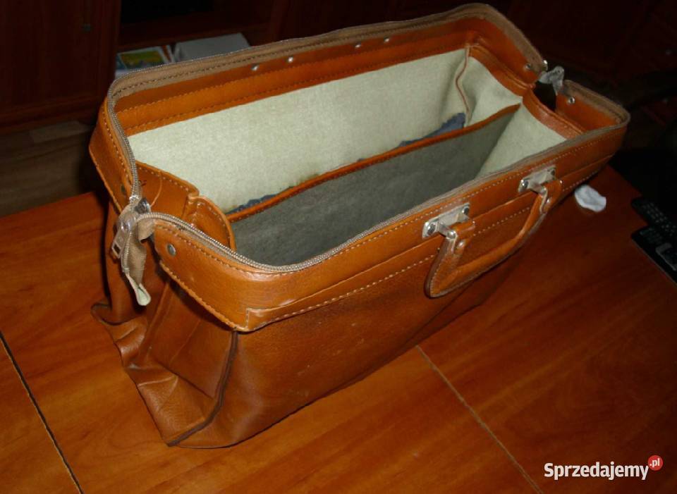 Unikat 40letnia nieużywana teczka męska z czasów