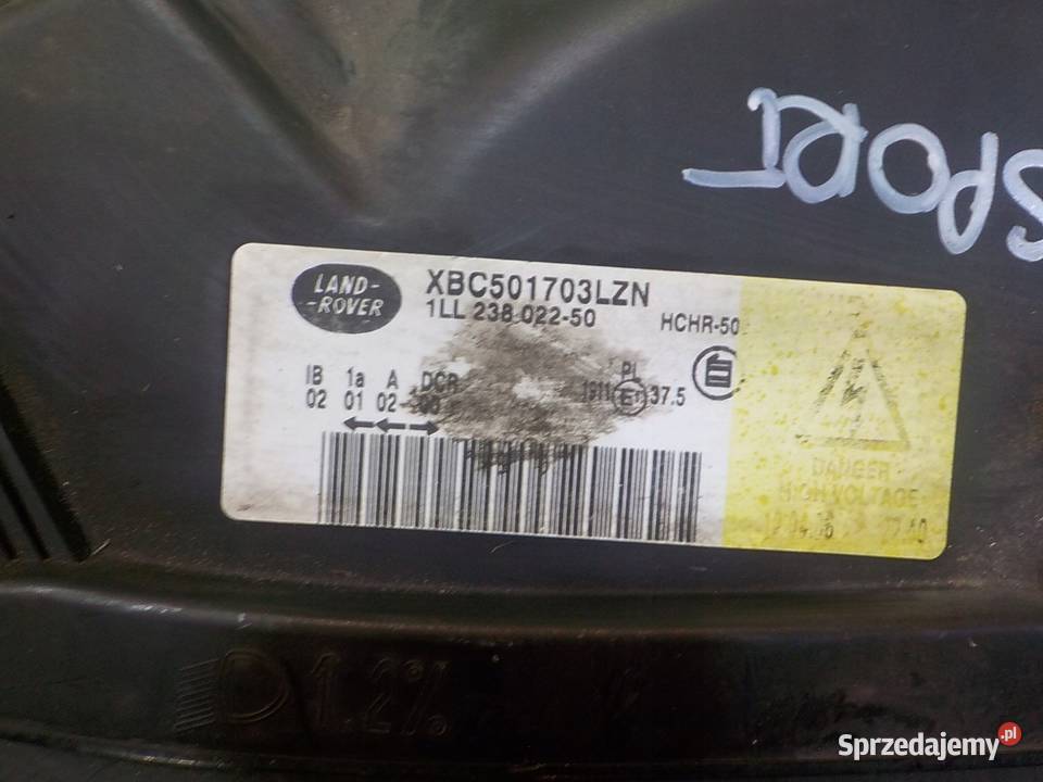 RANGE ROVER SPORT I LIFT 0913 5D XENON lampa osobowe Suków