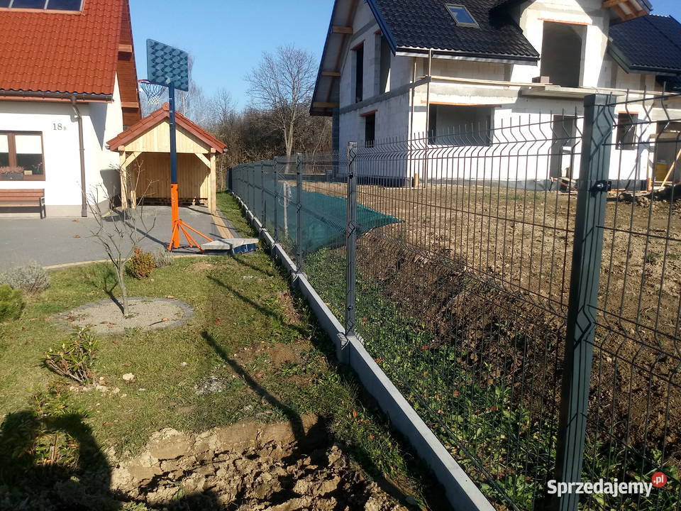 Panel ogrodzeniowy 123x250 fi4mm małopolskie