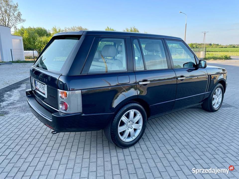 ŁADNY LAND ROVER RANGE ROVER 30 D 177 SKÓRA Range Rover Kutno sprzedam