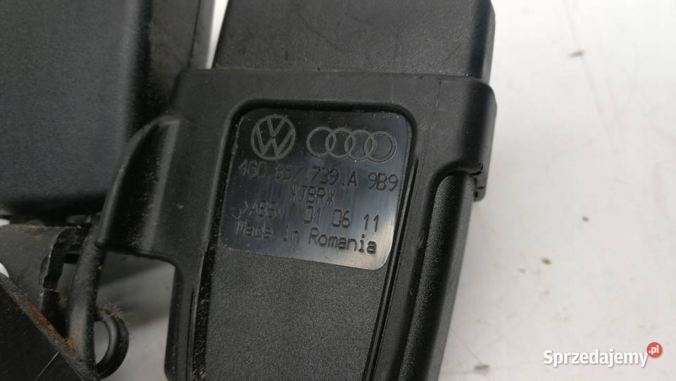 ZAPINKA PASA TYŁ AUDI A6 C7 4G0857739A Przystajń