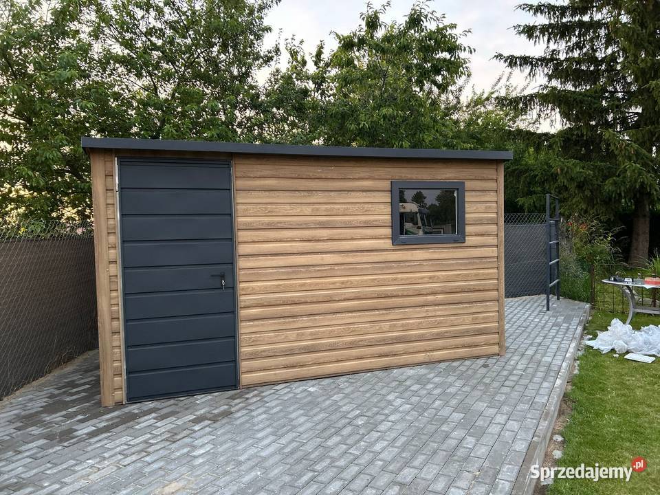 Domek Schowek Ogrodowy PREMIUM 4x2 drewnopodobny wielkopolskie Poznań