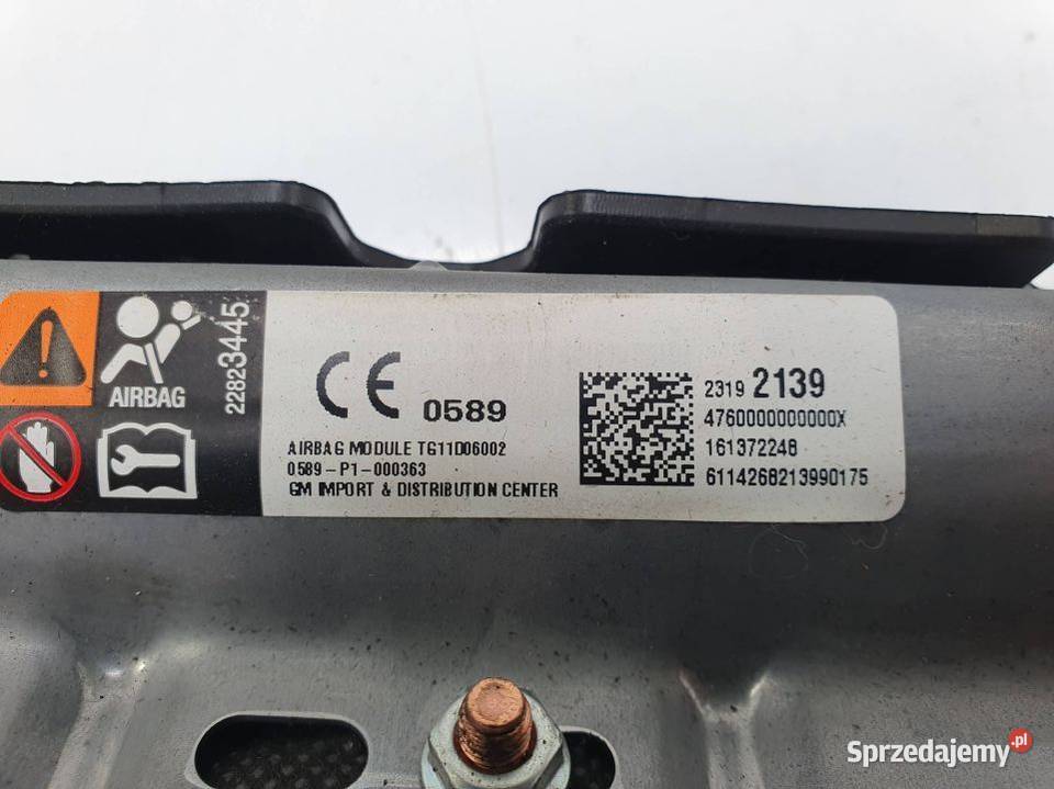 PODUSZKA AIRBAG CADILLAC CTS 23192139 osobowe Lipno