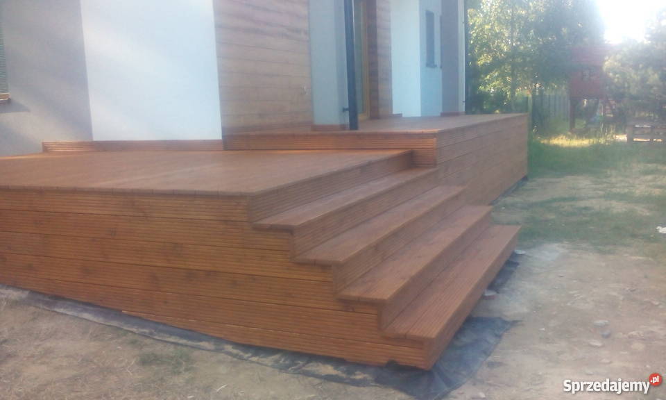 Tarasy z drewna Kraków sprzedam