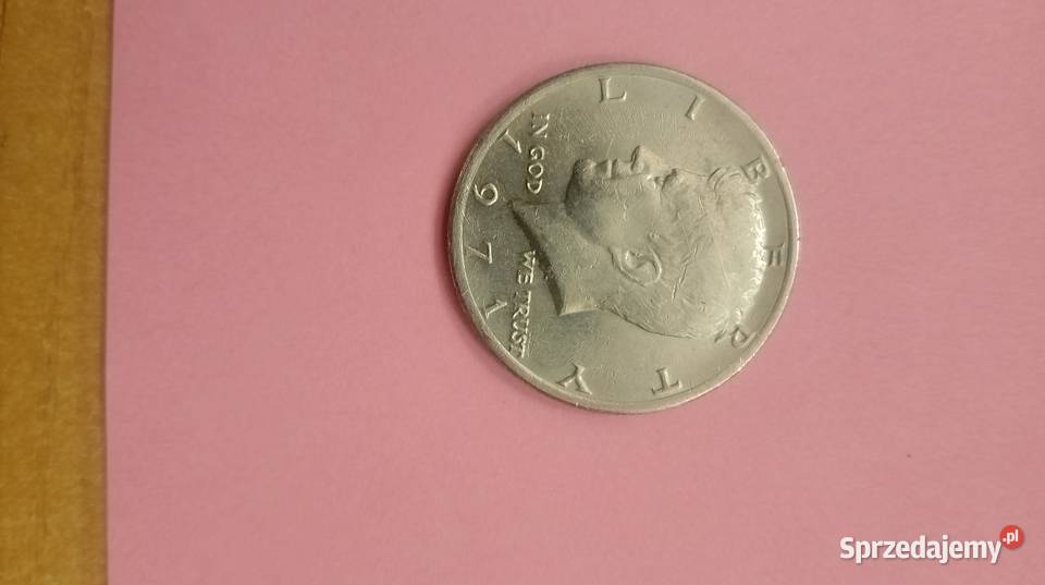 Moneta USA z 1971 r świętokrzyskie Czarzyzna