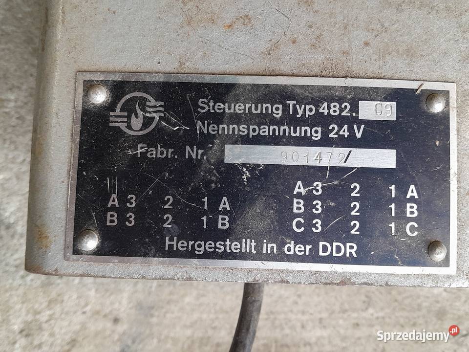 Sterownik ogrzwania postojowego Typ 482 24V do Dąbrowa Górnicza