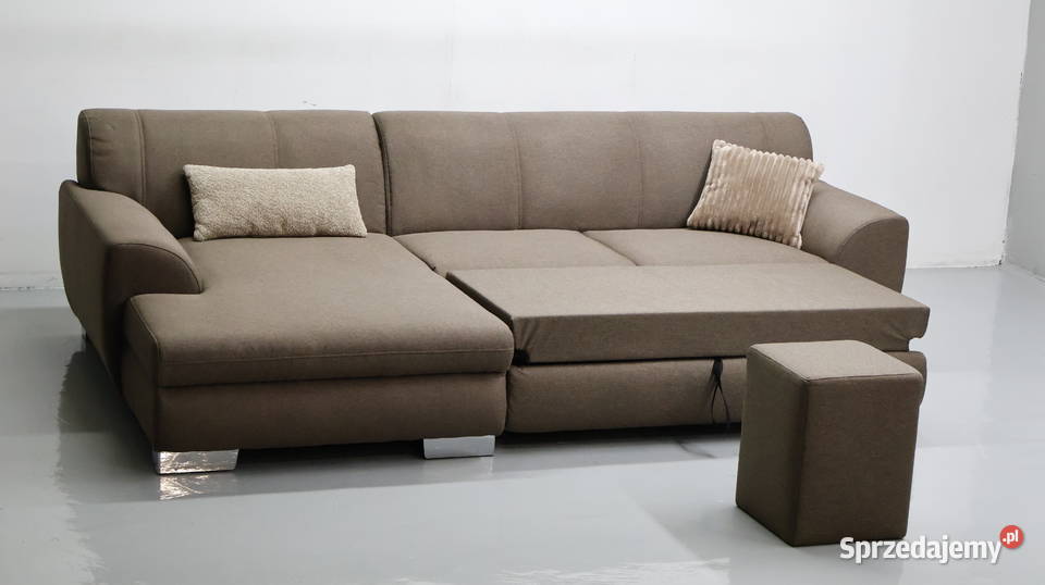 TCD DESIGN NAROŻNIK z funkcją spania PUFA
