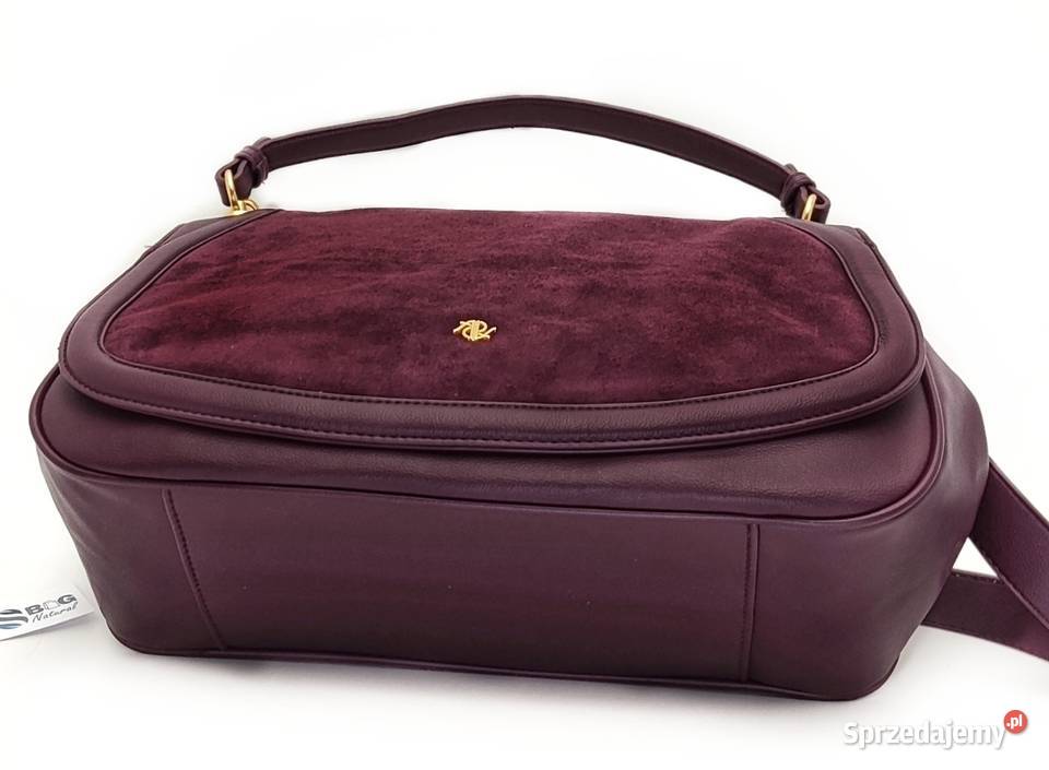 Torebka Listonoszka Ekoskóra Zamszowa A4 sprzedam