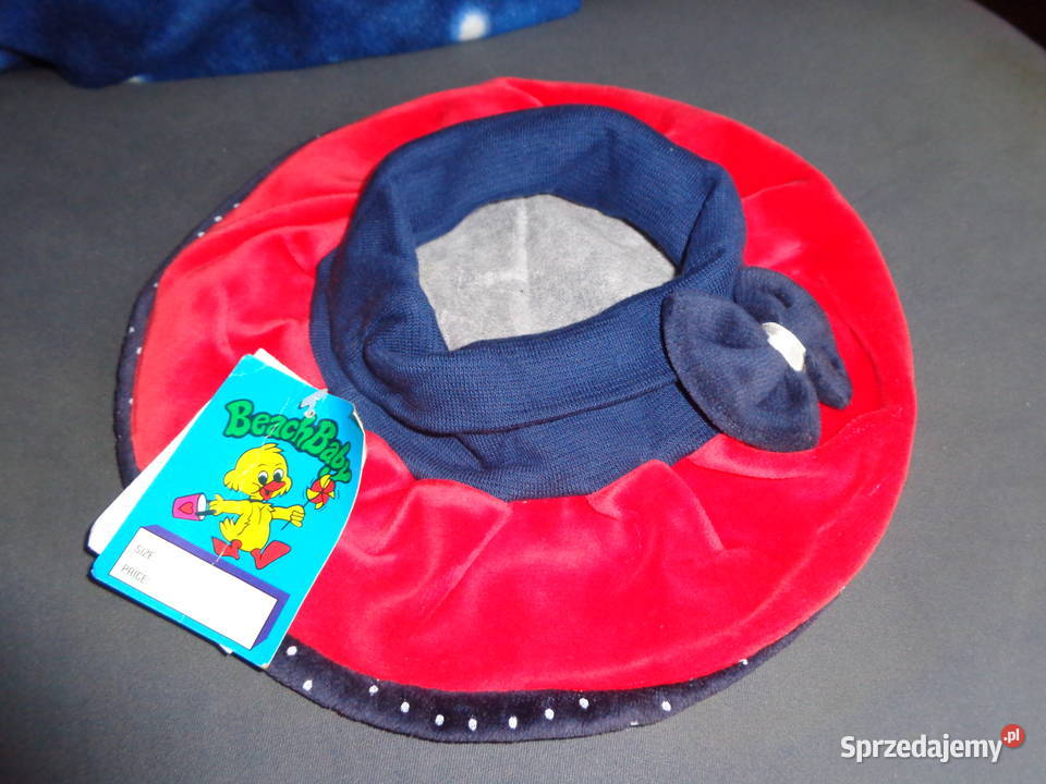 Beret nowy z dzianiny 2 6 lat Poznań