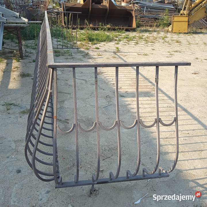 Balustrada poręcz balkonowa tarasowa kuta mazowieckie Wągrodno