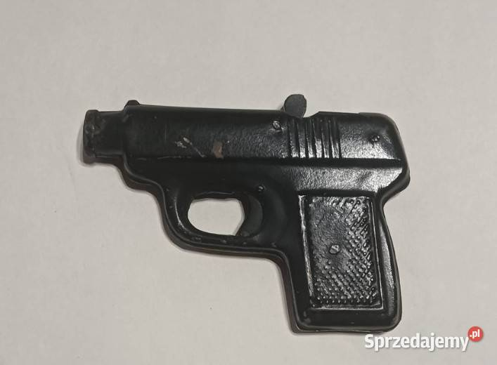Stary korkowiec zabawka z PRL metalowy w pełni śląskie Katowice
