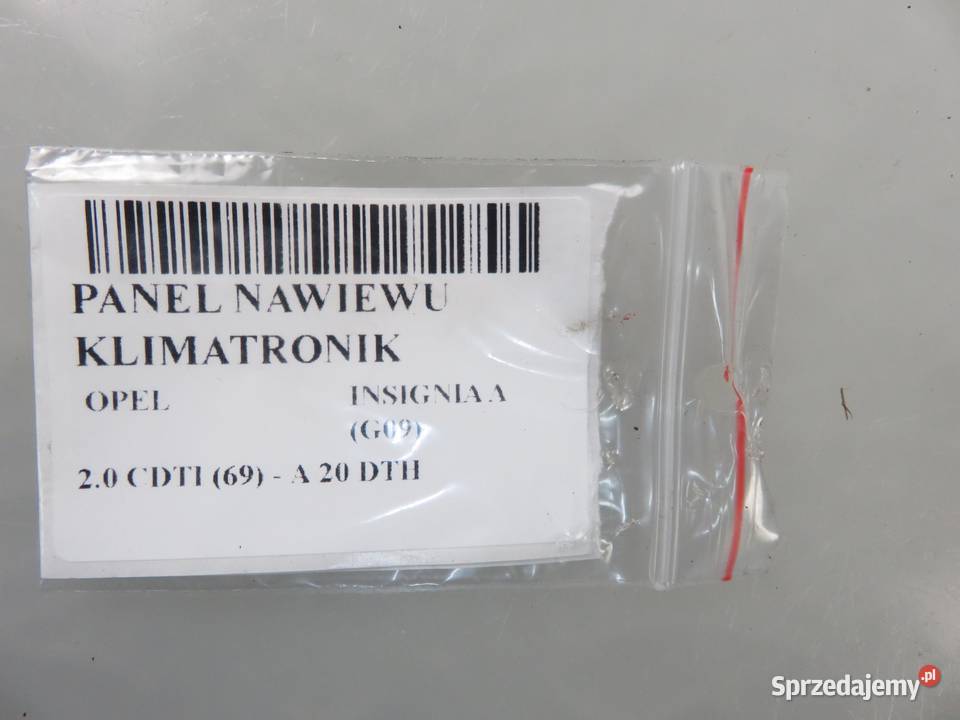 KLIMATRONIK OPEL INSIGNIA A 13273256 13273095