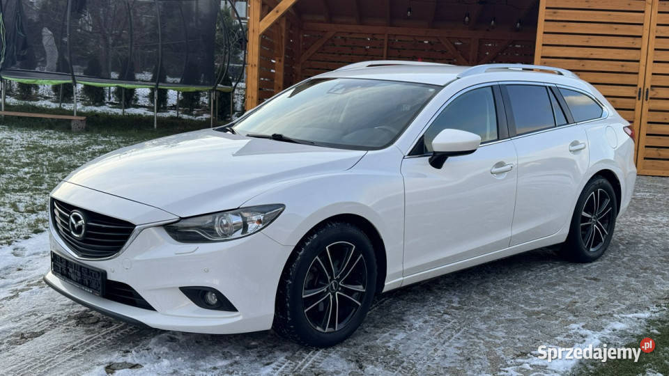 Mazda 6 20 SKYACTIV 165 z Niemiec Biała perła VAT marża