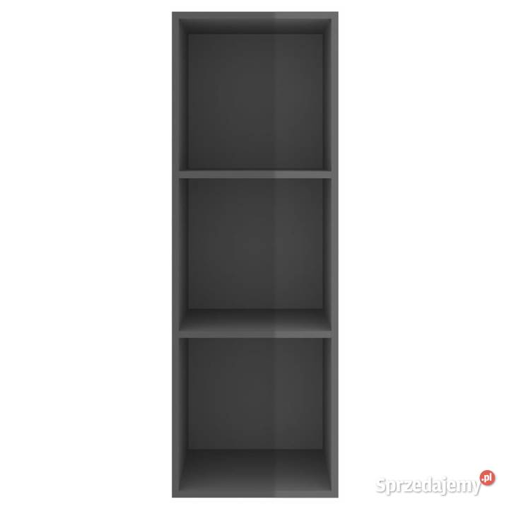 Wisząca szafka pod TV wysoki połysk szara Warszawa