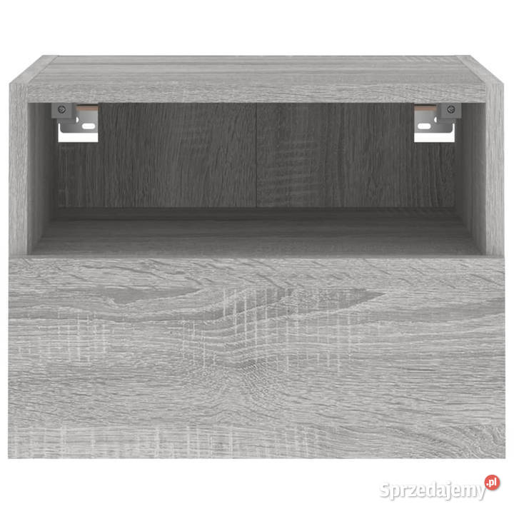 Ścienne szafki TV 2 szary dąb sonoma 40x30x30 Warszawa