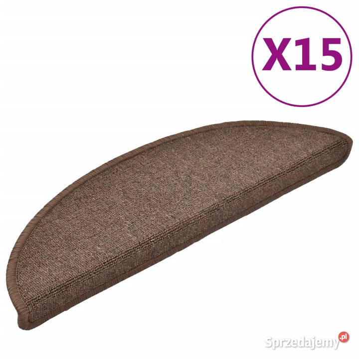 Nakładki na schody 15 56 x 17 x 3 kawowy brąz Warszawa
