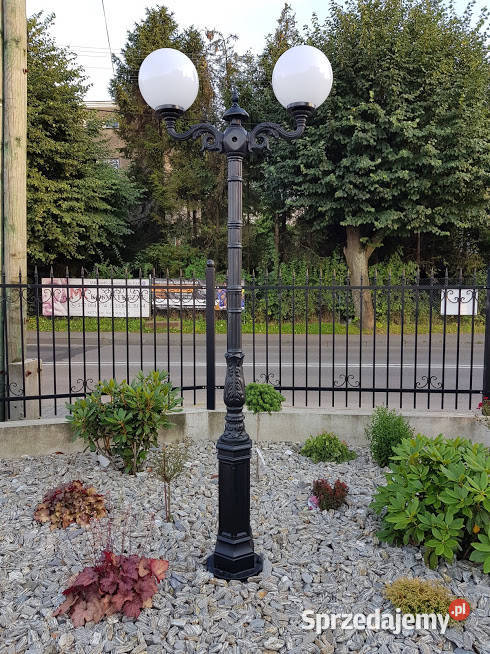 lampa żeliwna H270 oświetlenie parkowa miejska Pozostałe