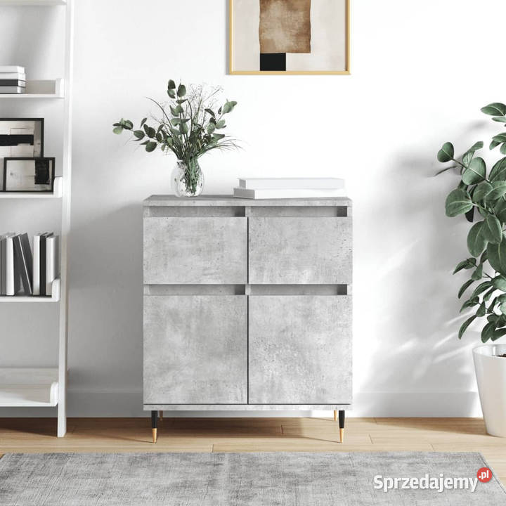 Komoda szarość betonu 60x35x70 materiał Warszawa