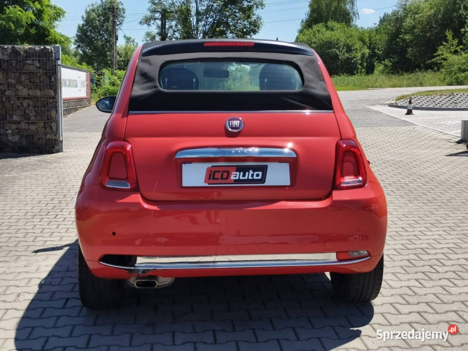 Fiat 500 12 benzyna 70climatronic virtual małopolskie Kęty sprzedam