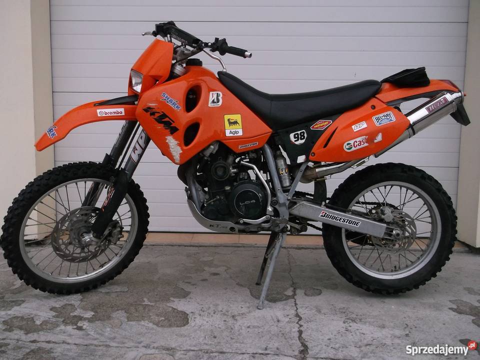 HUZAR EXHAUST wydech tłumik exhaust OWAL KTM LC4 Błażowa