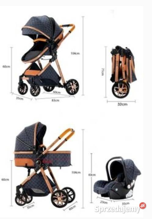 Wózek dziecięcy 2w1 fotelik Mielec