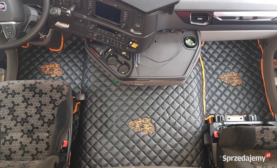scania r g s dywaniki pogłogowe tir eko skóra Transport Łosice