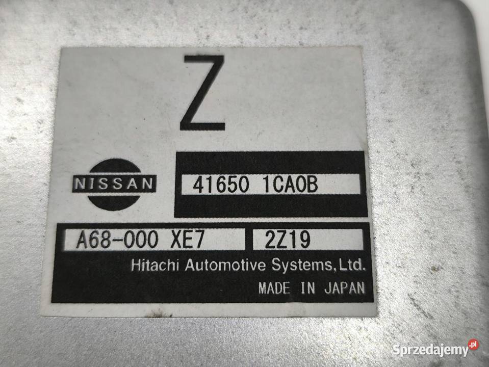 MODUŁ STEROWNIK KOMPUTER SKRZYNI FX II QX70 Układ elektryczny, zapłon