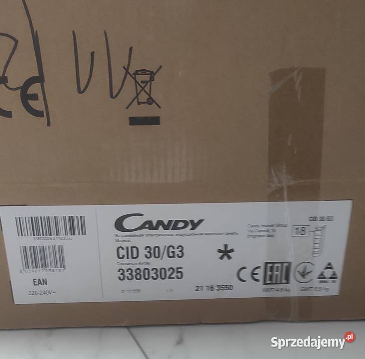 Płyta indukcyjna Candy CID 30G3