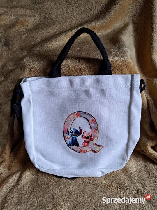 Torebka materiałowa Stitch Dla kobiet Kraków sprzedam