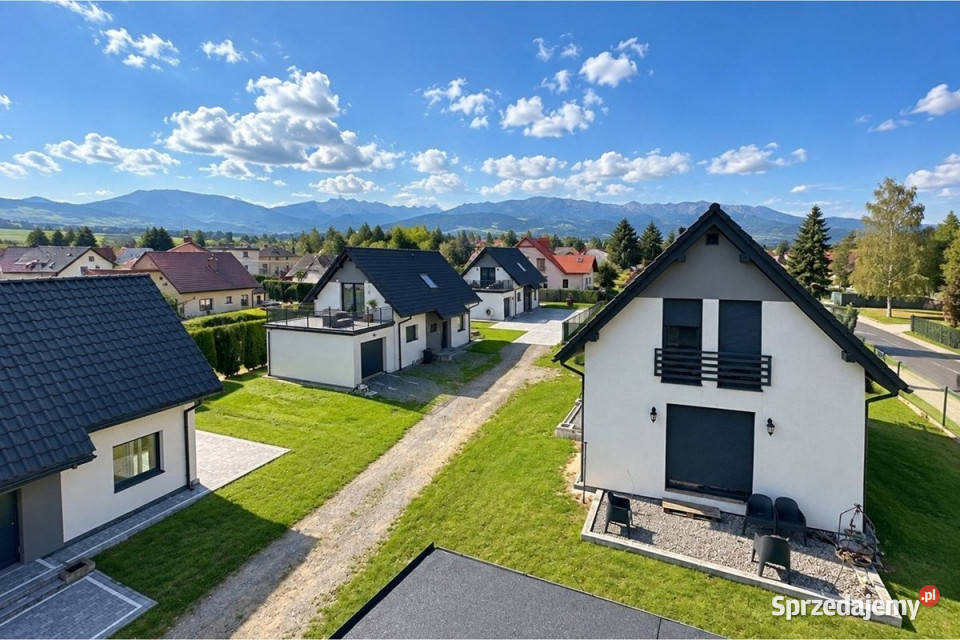 Nowy dom 132 m widok na Skrzyczne garaż 391m2