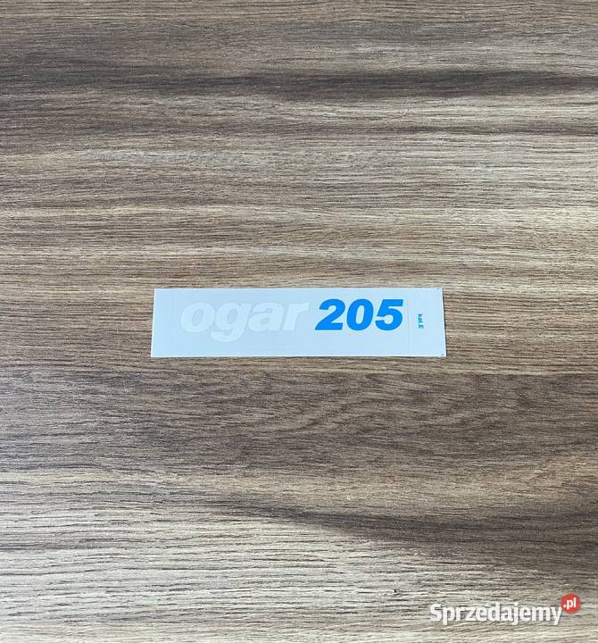 NOWA POLSKA naklejka niebieska OGAR 205 romet sprzedam