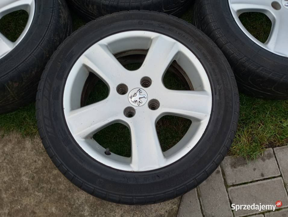 16 4x108 et31 65j Alufelgi Oryginalne Peugeot aluminiowe