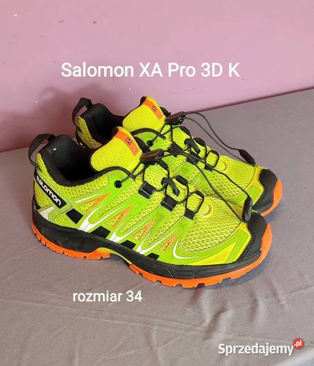 Buty trekkingowe Salomon XA Pro 3D K dzieci uniseks Jasień