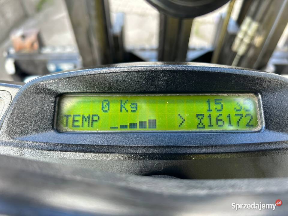 Wózek widłowy Hyster 550 Diesel 5500 x 600 mm Ostrów Wielkopolski