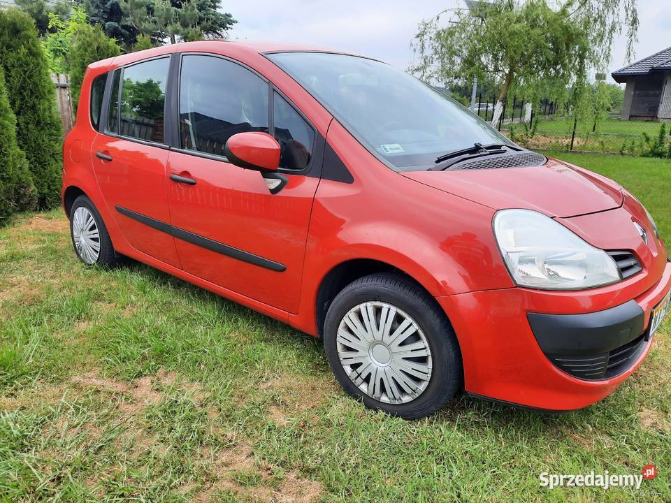 Renault Grand Modus 12 2008r mazowieckie Żyrardów