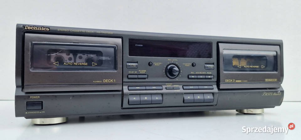 Technics magnetofon dwukasetowy RSTR373 RS TR Elektronika Międzychód