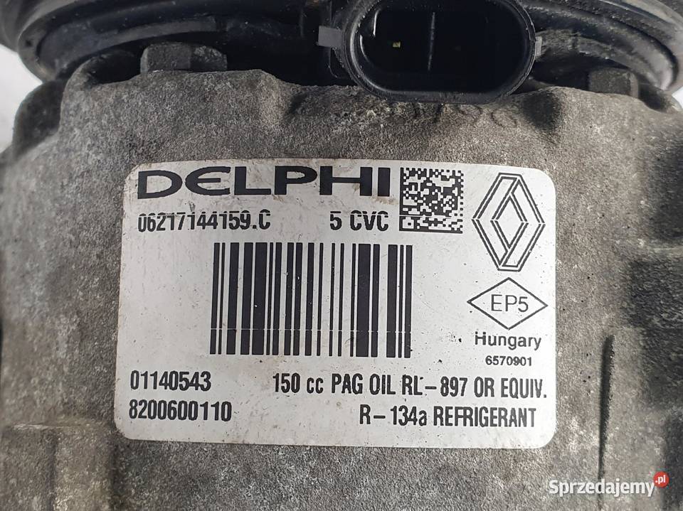 SPRĘŻARKA KLIMATYZACJI Renault Scenic II 16 16V osobowe lubelskie Chełm sprzedam