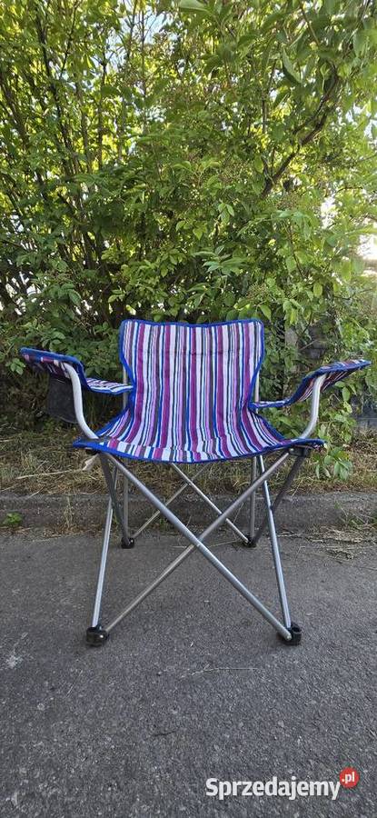 Fotel rozkładany turystyczny kempingowy z Chorzów