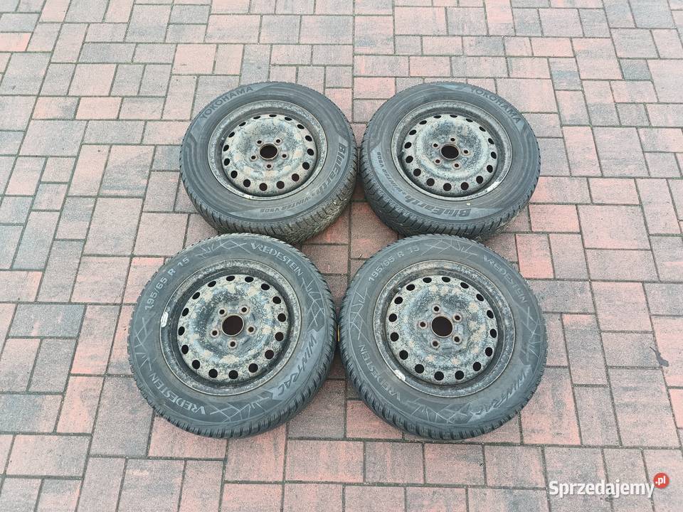Koła stalowe opony zimowe 2020r 19565 R15 5x1143 Witkowo