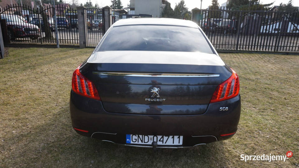 Peugeot 508 super stan Gwarancja I 20102018 centralny zamek lubuskie Zielona Góra