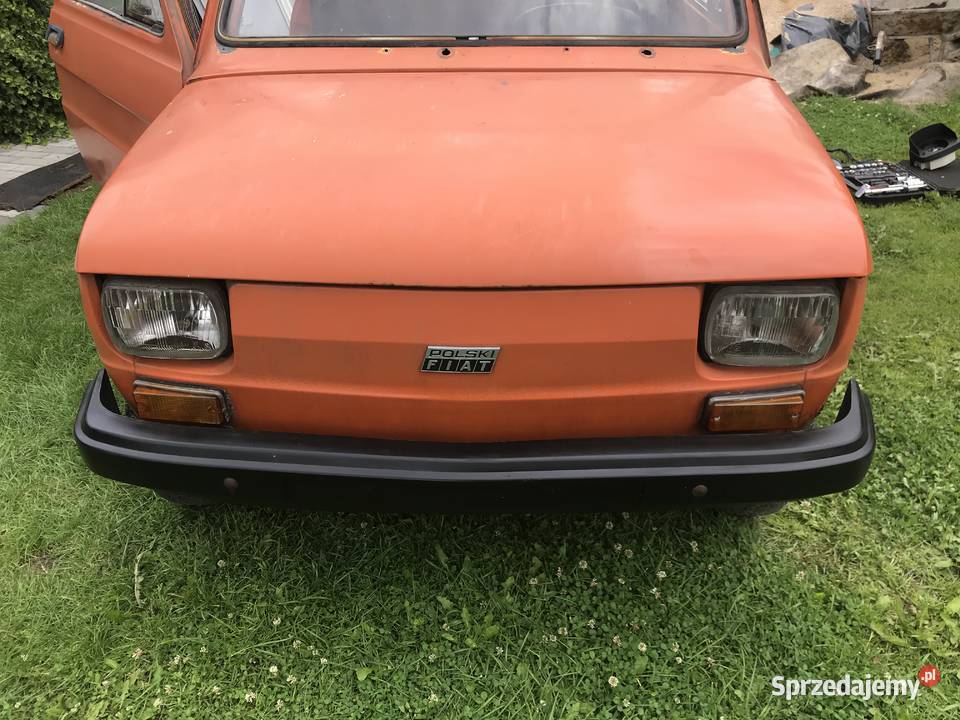 Zderzak przedni P4 Fiat 126p z mocowaniami Karoseria Włoszczowa sprzedam
