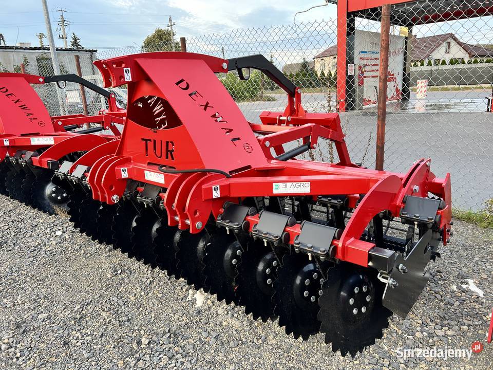 Agregat talerzowy Brona TUR 30 DEXWAL agrolift kujawsko-pomorskie Golub-Dobrzyń